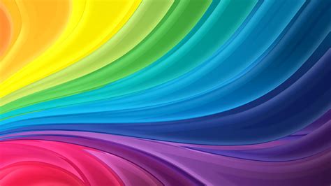 Rainbow colors Wallpaper 4K, Colorful, Multicolor, Waves