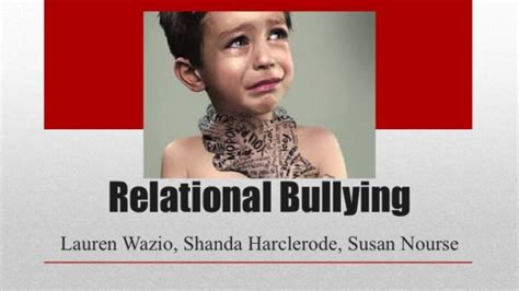 Relational Bullying – Cultures of Engagement