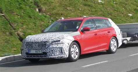 2023 Skoda Octavia Facelift Spied For The First Time