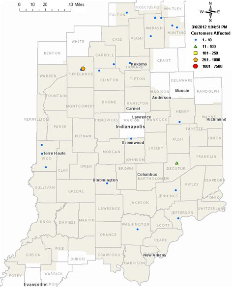 Indiana Power Outage Map | Power outage, Power, Muncie