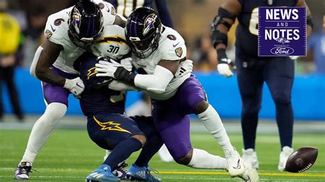 Ravens Looking to Improve Their Run Defense | News & Notes