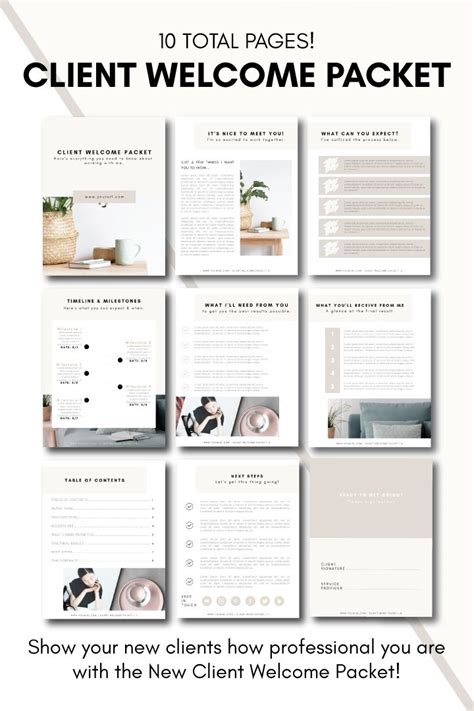 Client Welcome Packet Template