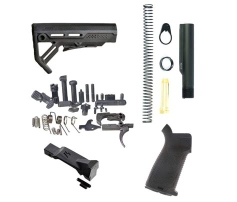 Strike Industries AR-15 Enhanced Lower Build Kit for .223/5.56 - Black - AR15Discounts