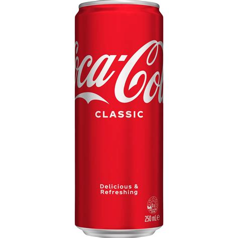 Coca - Cola Classic Soft Drink Mini Can 250ml | Woolworths