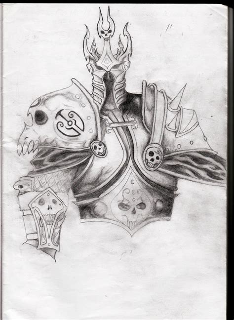 my unfinished Lich King fan art (WoW) by JckBlade on DeviantArt