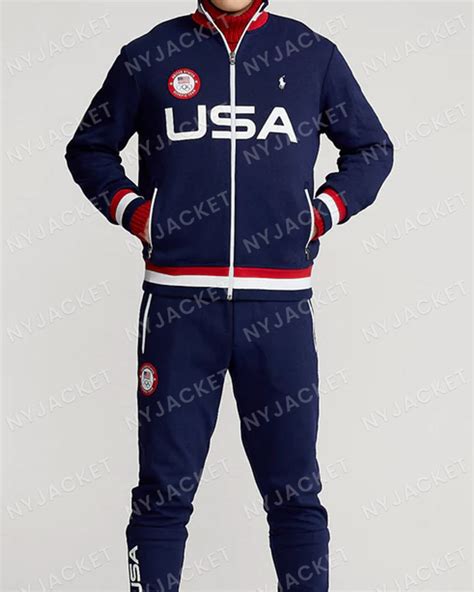 Team USA Track Jacket | Newly Arrived Trending Navy Blue Jacket