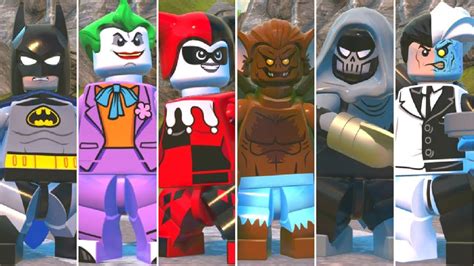 All Batman: The Animated Series Characters (DLC) - LEGO DC Super-Villains - YouTube