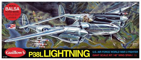 Guillow's Lockheed P-38 Lightning Model Kit for sale | North Las Vegas, NV | Nellis Auction