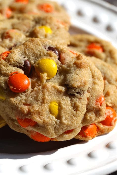 Reese's Pieces Cookies | Five Silver Spoons