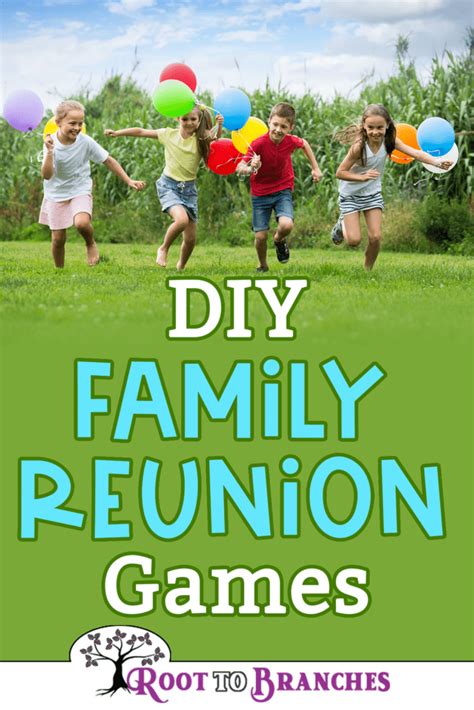 DIY Family Reunion Games - Root To Branches