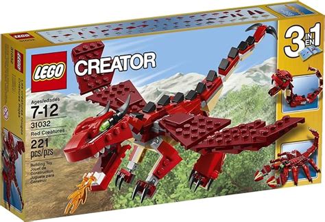 LEGO Creator Red Creatures, Building Sets - Amazon Canada