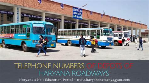 Haryana Roadways Time Table - Haryana roadways bus enquiry - Haryana Samanya Gyan