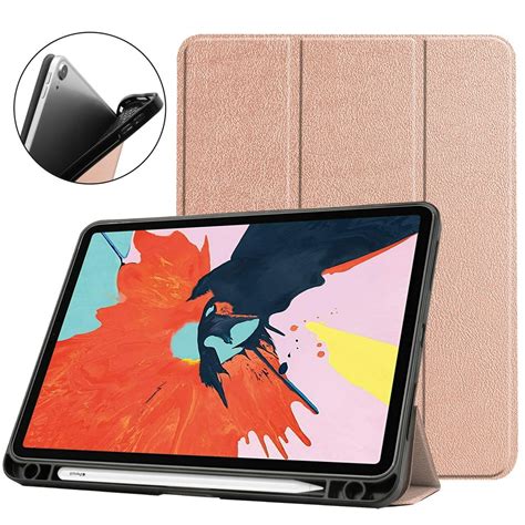 Allytech iPad 10.9" Case, iPad Air 4th Generation Case, Ultra Slim Pencil Holder Lightweight ...