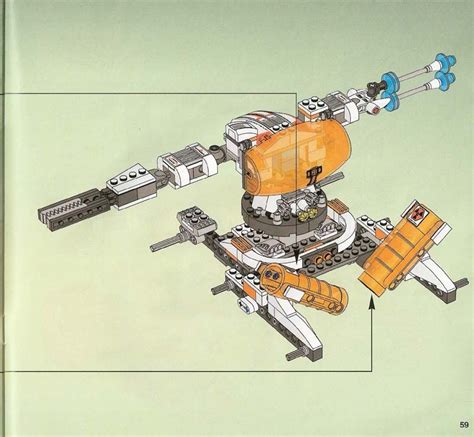 LEGO MT-51 Claw-Tank Ambush Instructions 7697, Mars Mission | Lego mars mission, Mission to mars ...