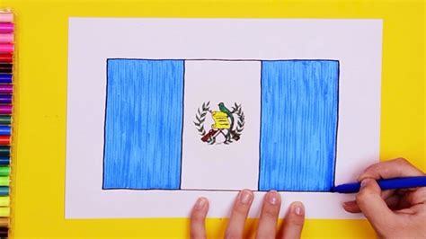 How To Draw A Guatemala Flag