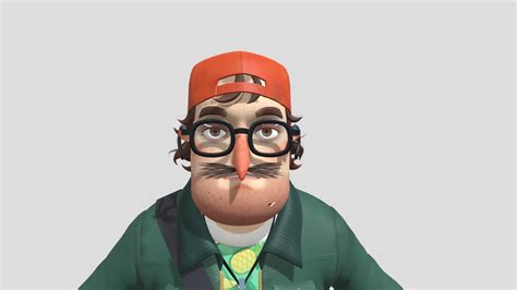 hello-neighbor-2-alpha-15-quentin-journalist - Download Free 3D model ...