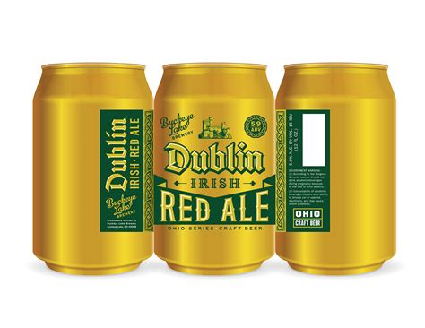 Dublin Irish Red Ale Packaging on Behance