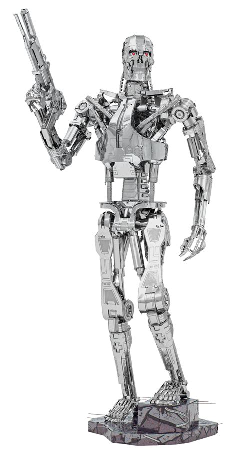 Terminator T-800 Endoskeleton Metal Earth Premium Series | 3D Metal Model Kits