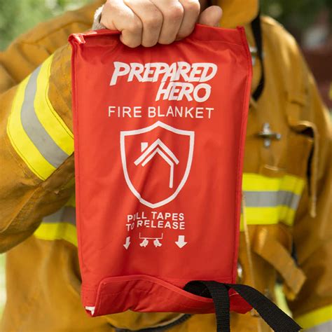 Prepared Hero Fire Blanket: A Crucial Safety Tool for Every Home