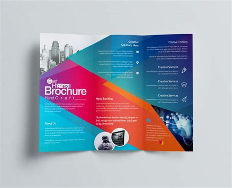 Excellent Professional Corporate Tri-Fold Brochure Template - Graphic Prime | Graphic Design ...