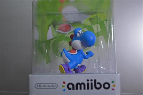 Blue Yoshi Amiibo by CustomKt on DeviantArt