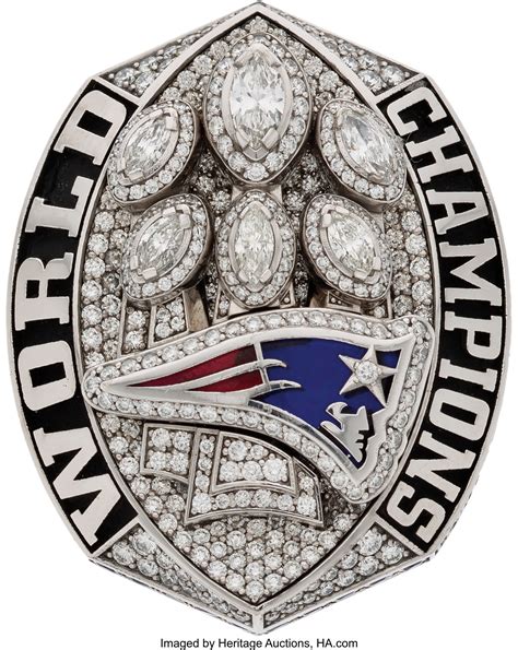 2018 New England Patriots Super Bowl LIII Championship Ring | Lot #80081 | Heritage Auctions