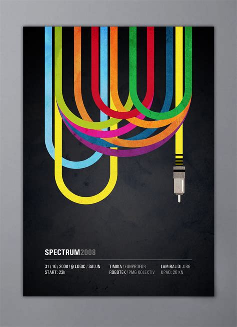 Best Poster Design Posters Spectrum Behance images on Designspiration