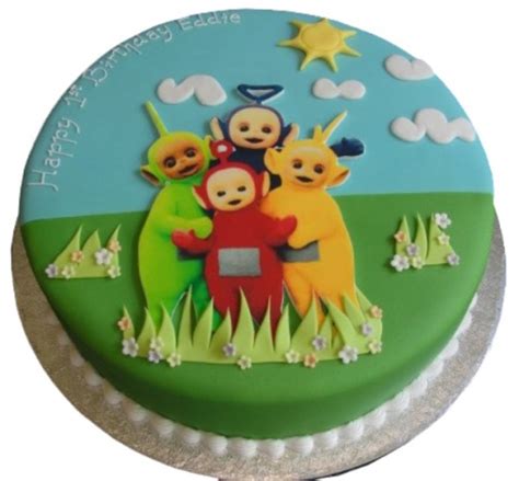 Teletubbies Birthday Cake Pots