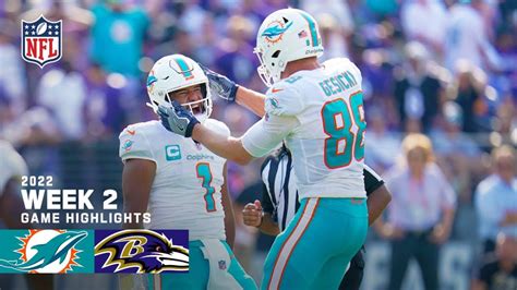 Miami Dolphins vs. Baltimore Ravens | 2022 Week 2 Highlights