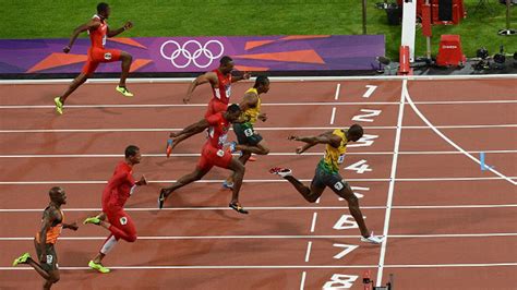 The Physics of Usain Bolt's World Record 100-meter Dash