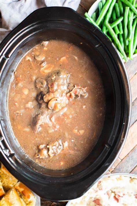 Slow Cooker Venison Roast with Mushroom Gravy - The Magical Slow Cooker