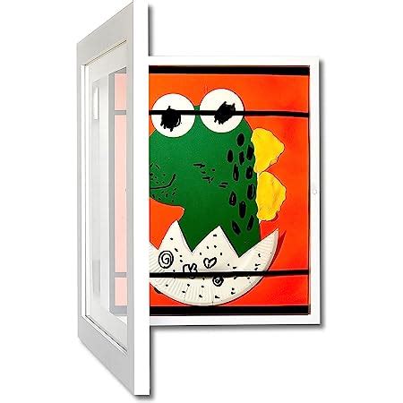 Amazon.com: Kids Art Frame10x12.5 " Open From Front,Store and Display Art Frame for Kids ...