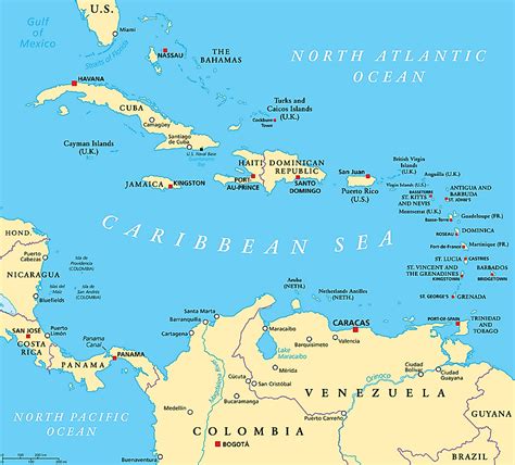 Caribbean Sea - WorldAtlas