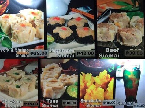 Master Siomai Menu, Menu for Master Siomai, Talamban, Cebu City - Zomato Philippines