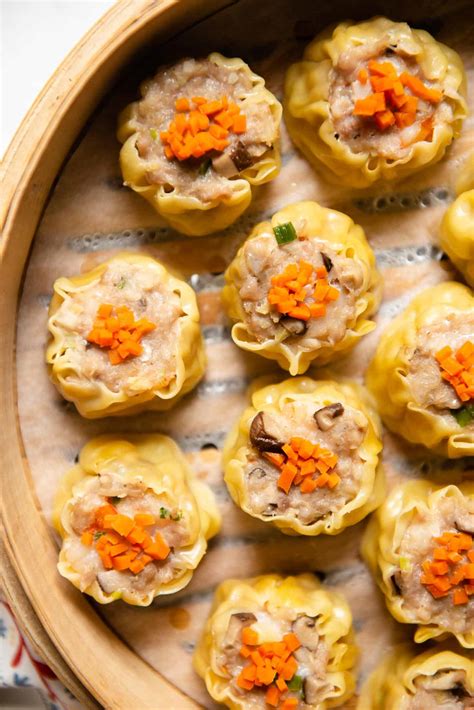 Cantonese Shumai (Siu Mai, 燒賣) | Healthy Nibbles by Lisa Lin by Lisa Lin