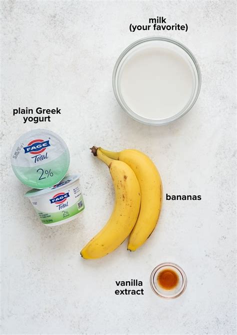 Easy Banana Smoothie Recipe