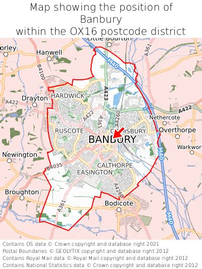 Where is Banbury? Banbury on a map