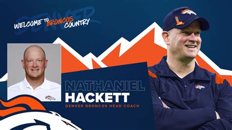 Broncos agree to terms with Nathaniel Hackett as head coach