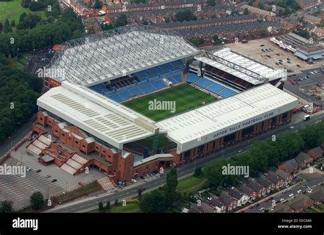 Aerial view of Villa Park in Birmingham home of Aston Villa Football Club Stock Photo - Alamy