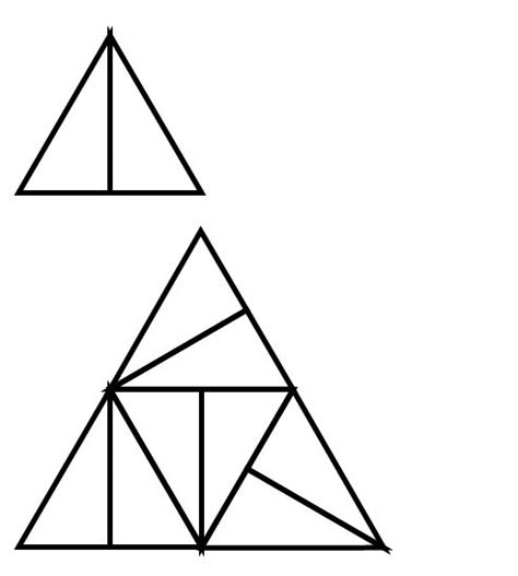 adobe illustrator - Merging triangles into a bigger one - Graphic ...