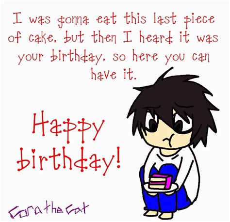 Anime Happy Birthday Quotes | BirthdayBuzz