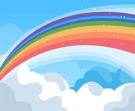 Rainbow Background Vector 206529 Vector Art at Vecteezy