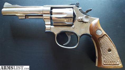 ARMSLIST - For Sale/Trade: Smith & Wesson .38 S&W Special CTG double action Revolver 4" Nickel