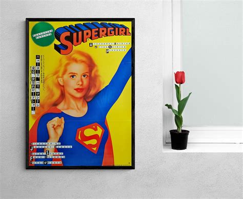 "Supergirl", Original Release Japanese Movie Poster 1984, B2 Size (51 – Japan Poster Shop