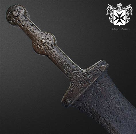 1st Century AD Roman Iron Pugio Dagger, Amazing condition