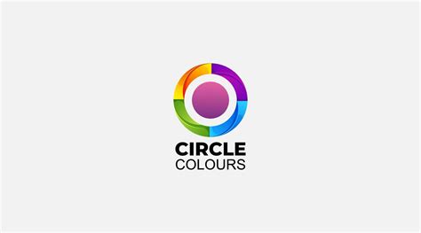 Circle colors vector logo illustration design 15718419 Vector Art at Vecteezy