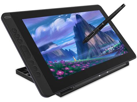 Huion Kamvas 13 Pen Display 2-in-1 Graphics Drawing Tablet with Screen Full-Laminated Battery ...