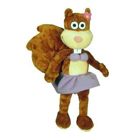 Spongebob Squarepants Perky Sandy Cheeks Plush 12 Dressed For The Beach Doll Toy - Walmart.com ...