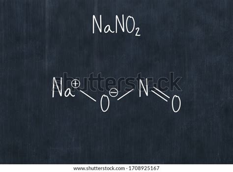 Sodium Nitrite Formula Handwritten Chemical Formula Stock Illustration ...