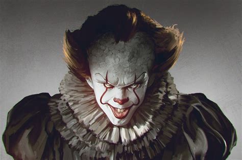 1080P, It (Movie), Pennywise (It), Clown, Movie, It (2017), Horror, Scary HD Wallpaper